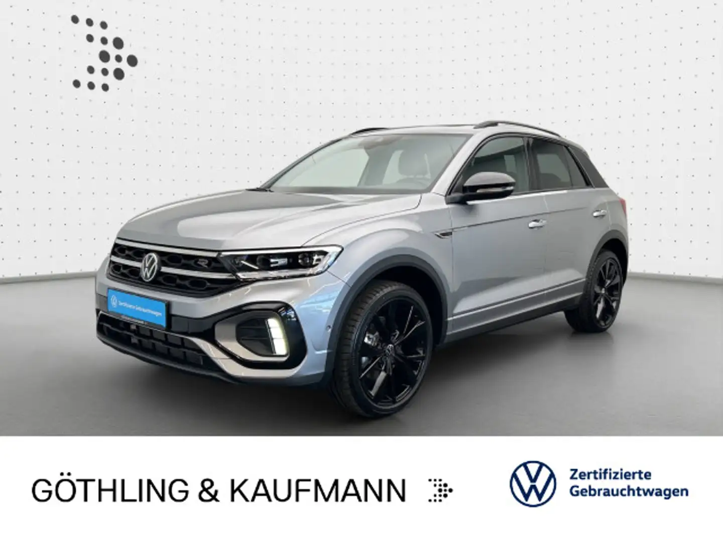 Volkswagen T-Roc T-ROC R-Line 2.0 TFSI 4M *NAVI*PANO*BlackStyle*I Silber - 1