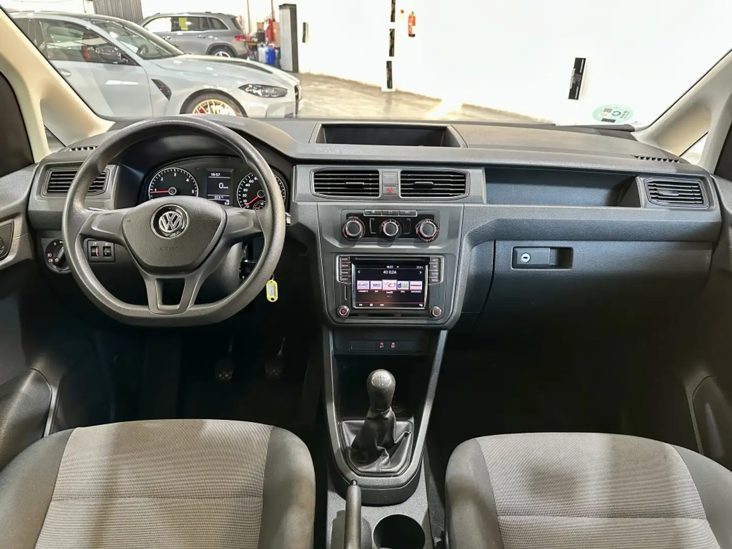 Volkswagen Caddy 2.0TDI Origin 102 Blanc - 2