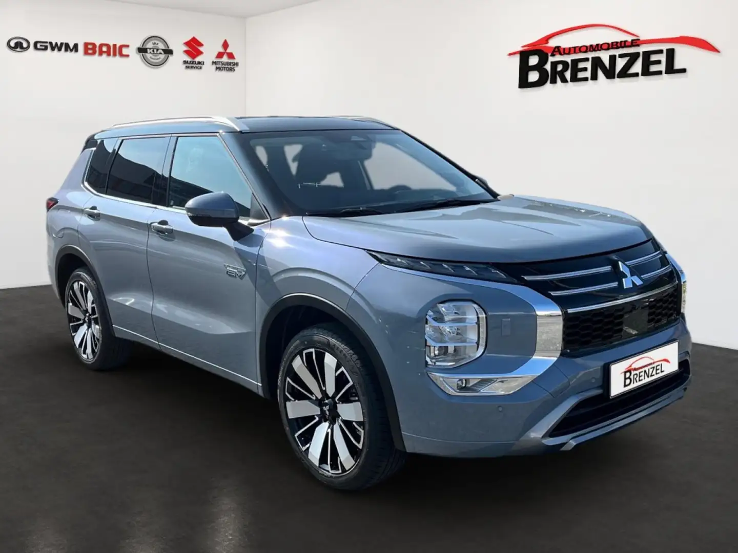 Mitsubishi Outlander 2.4 PHEV Top Klima Navi Einparkhilfe Standheizung Grau - 2