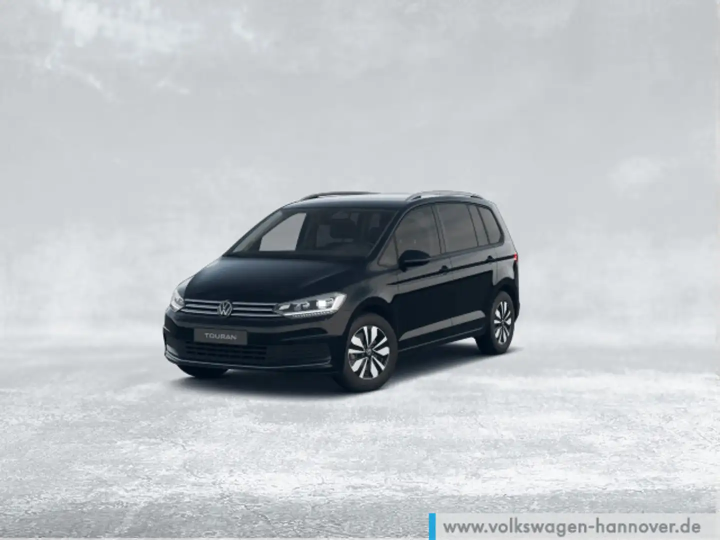 Volkswagen Touran 2.0 TDI DSG Goal Navi AHK IQ.Light ACC Di Schwarz - 2