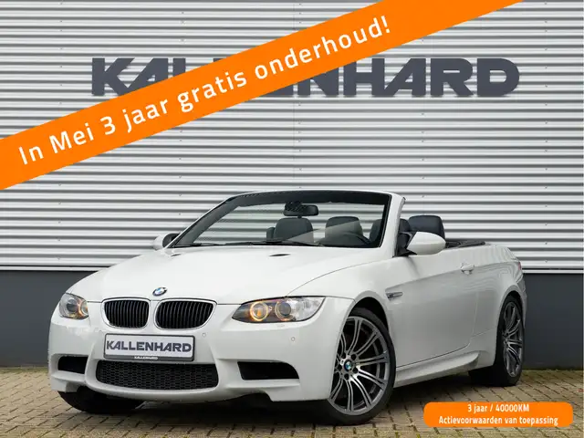 BMW M3 3-serie Cabrio DCT - Lagerschalen - LCI - Navi CIC