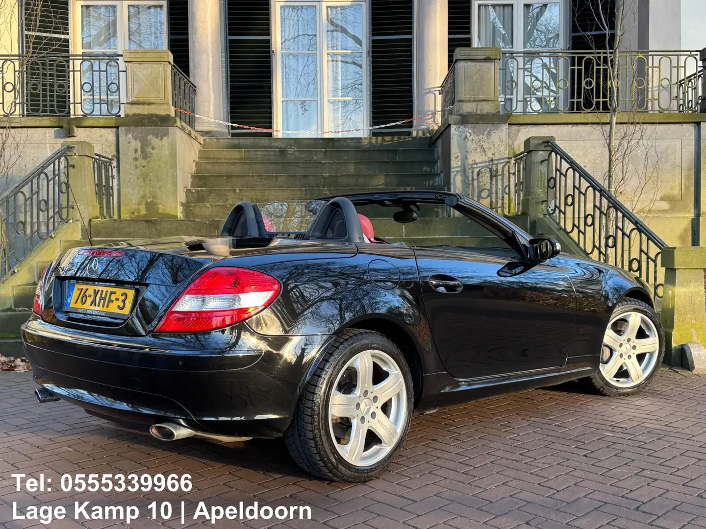 Mercedes-Benz SLK 350 Automaat Xenon Navi Leder Memory Harman Kardon Ful Schwarz - 2
