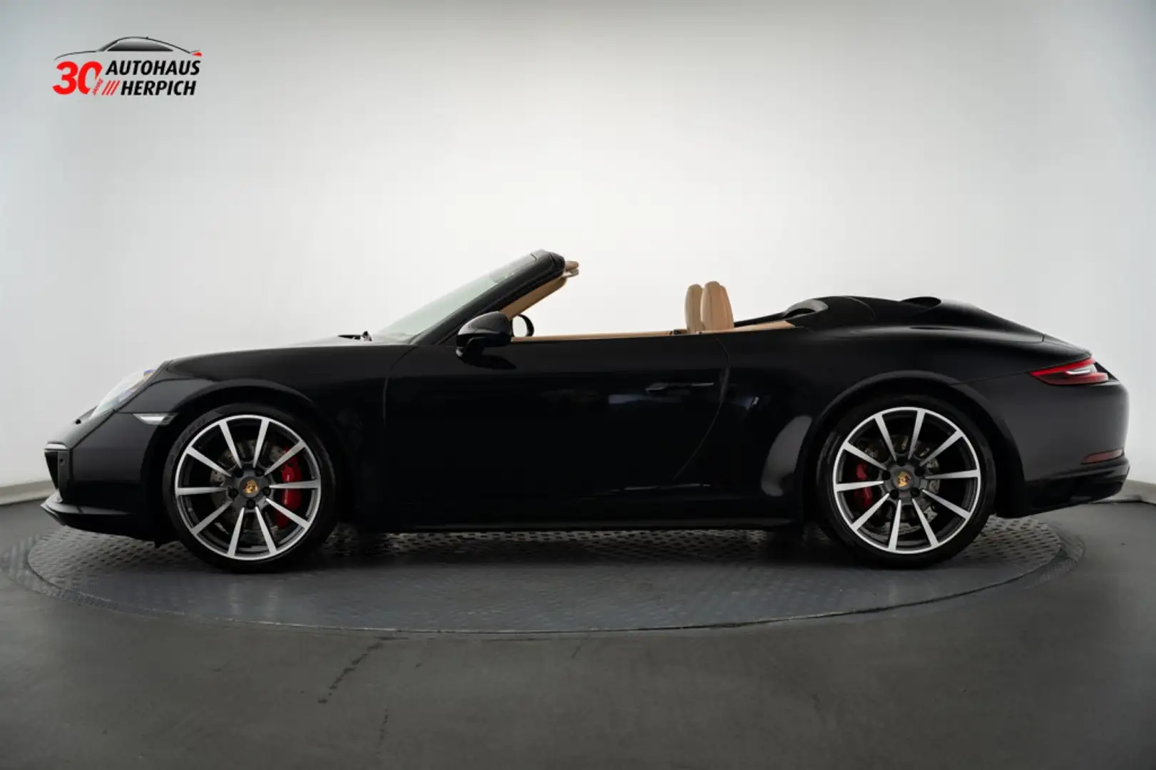 Porsche 991 Carrera 4S Cabrio Schwarz   Beige Exklusive Schwarz - 2