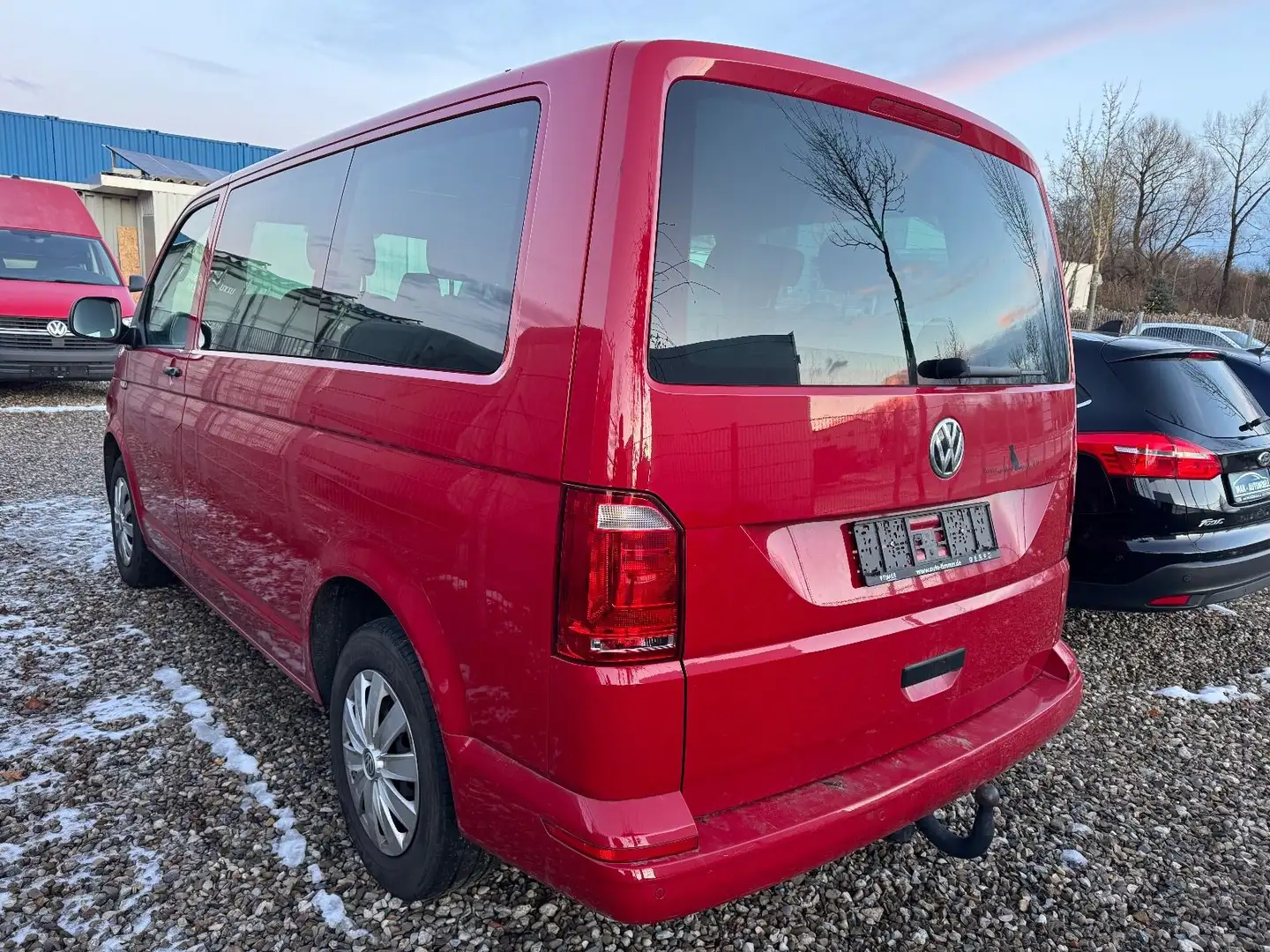 Volkswagen T6 Multivan T6 2.0 TDI DSG Multivan 150PS Trendline 7-Sitz Rouge - 2