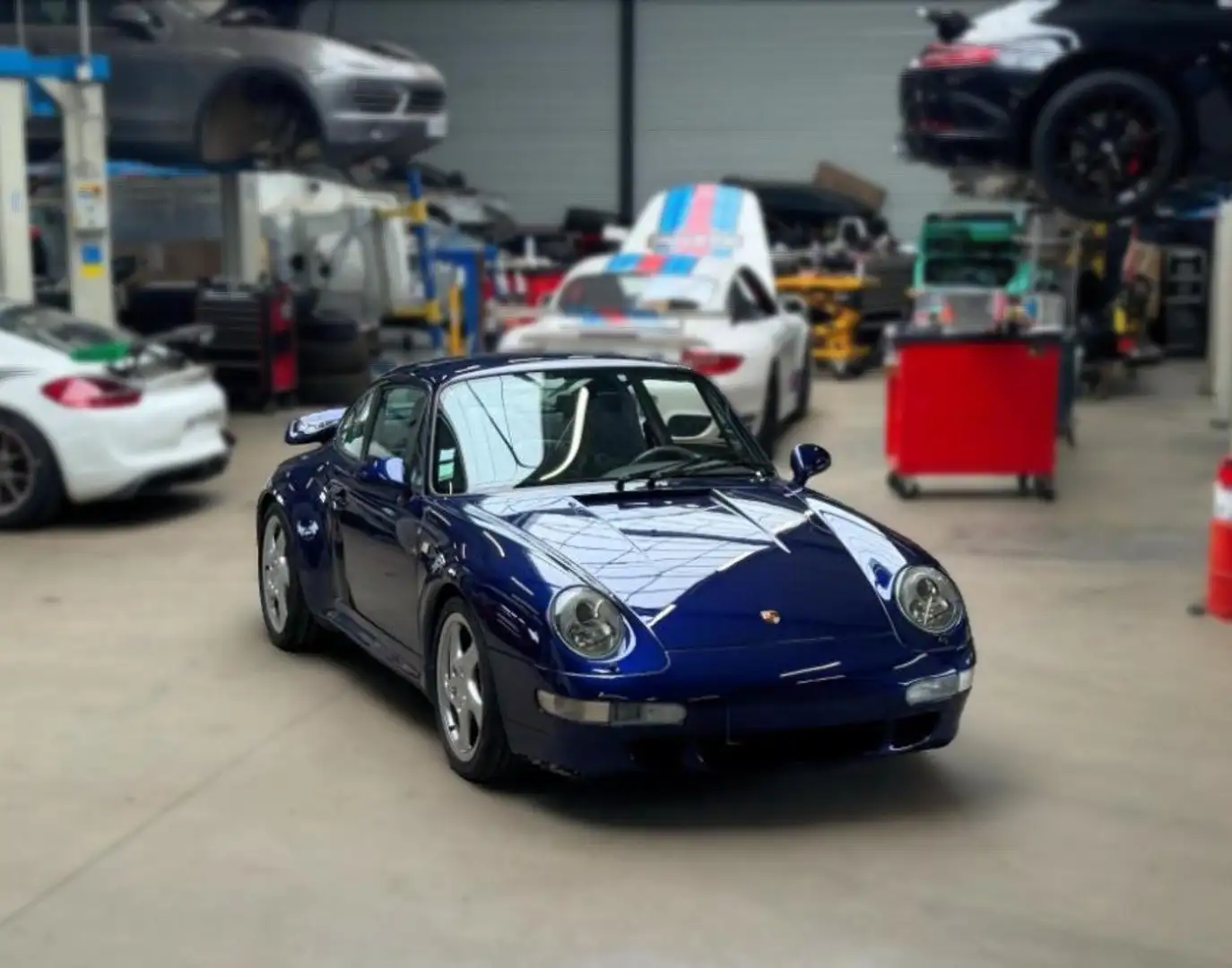 Porsche 911 911 Turbo Coupé Blau - 1