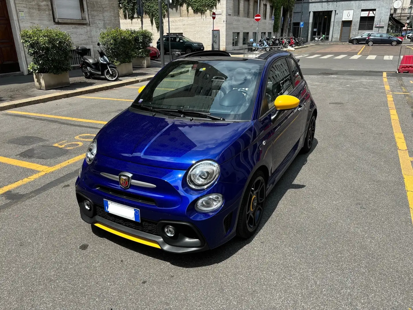 Abarth 595C FIAT Abarth 595C Pista | Cabrio - Scarico Monza Blu/Azzurro - 2