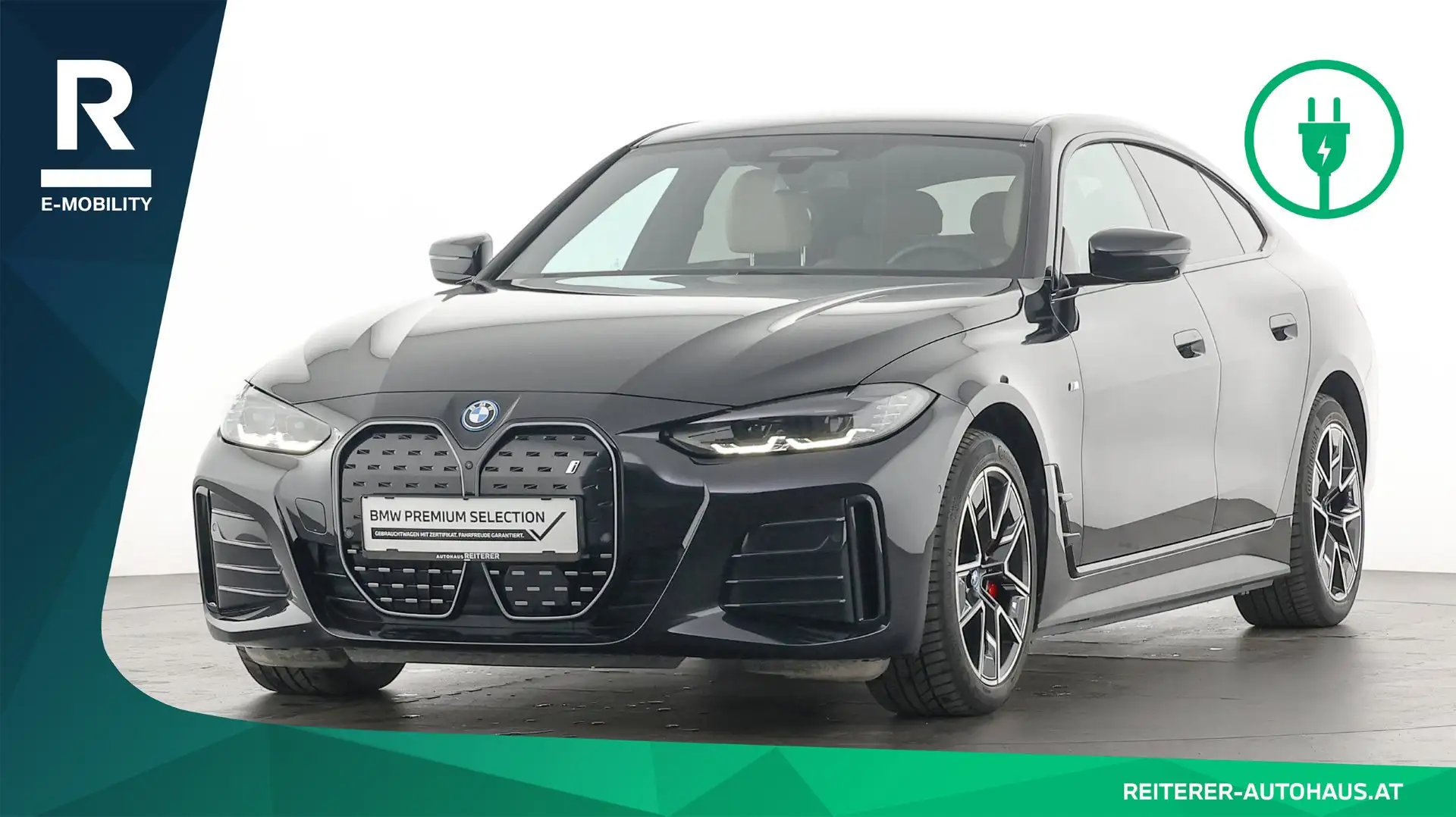BMW i4 Gran Coupe eDrive35 *M-Sportpaket Pro *Harman/Kardon Schwarz - 1