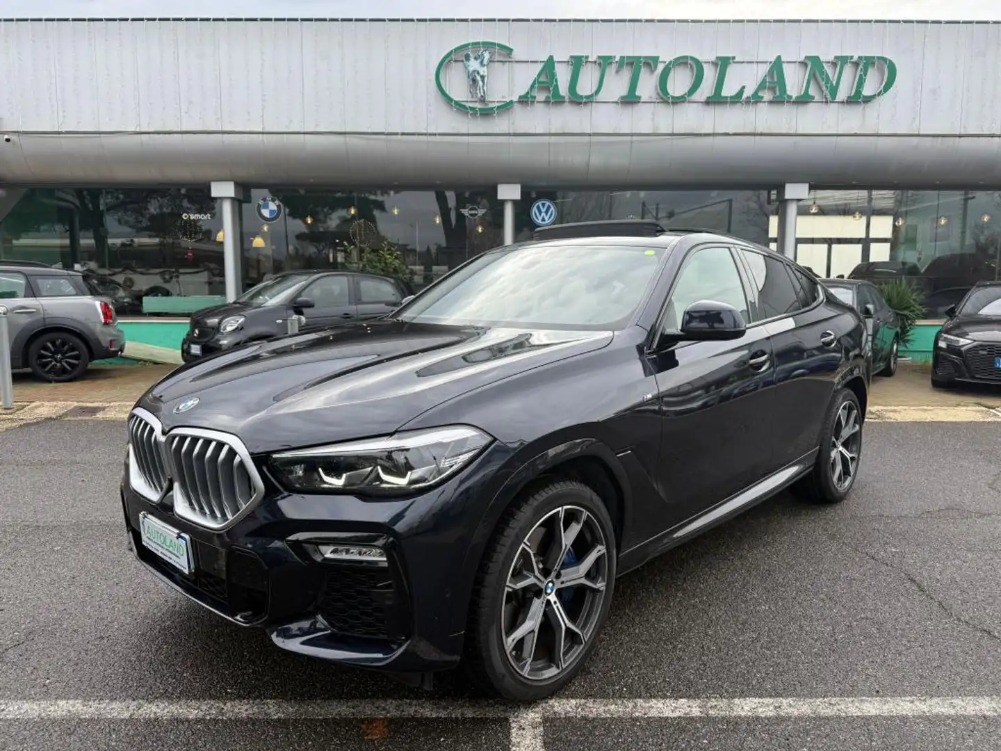 BMW X6 xdrive40i mhev 48V Msport auto Blu/Azzurro - 1