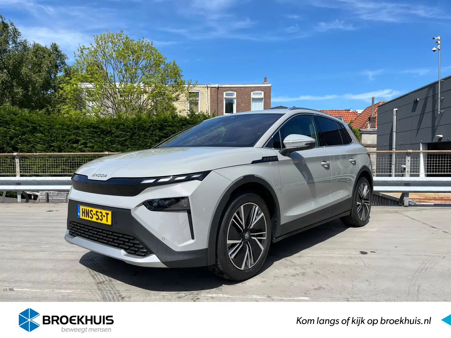 Skoda Elroq 85 Business Edition | Trekhaak | Verwarmbare voorr Gris - 1