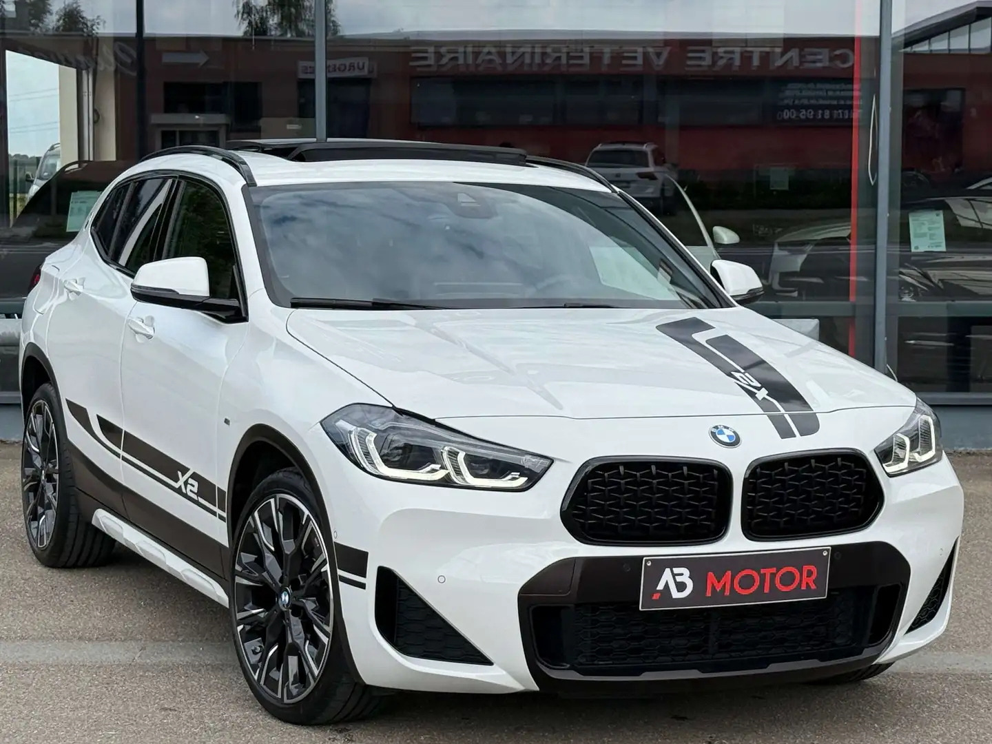 BMW X2 xDrive 2.0i M MESH EDITION HEAD-UP PANO GPS CAMERA Blanc - 1