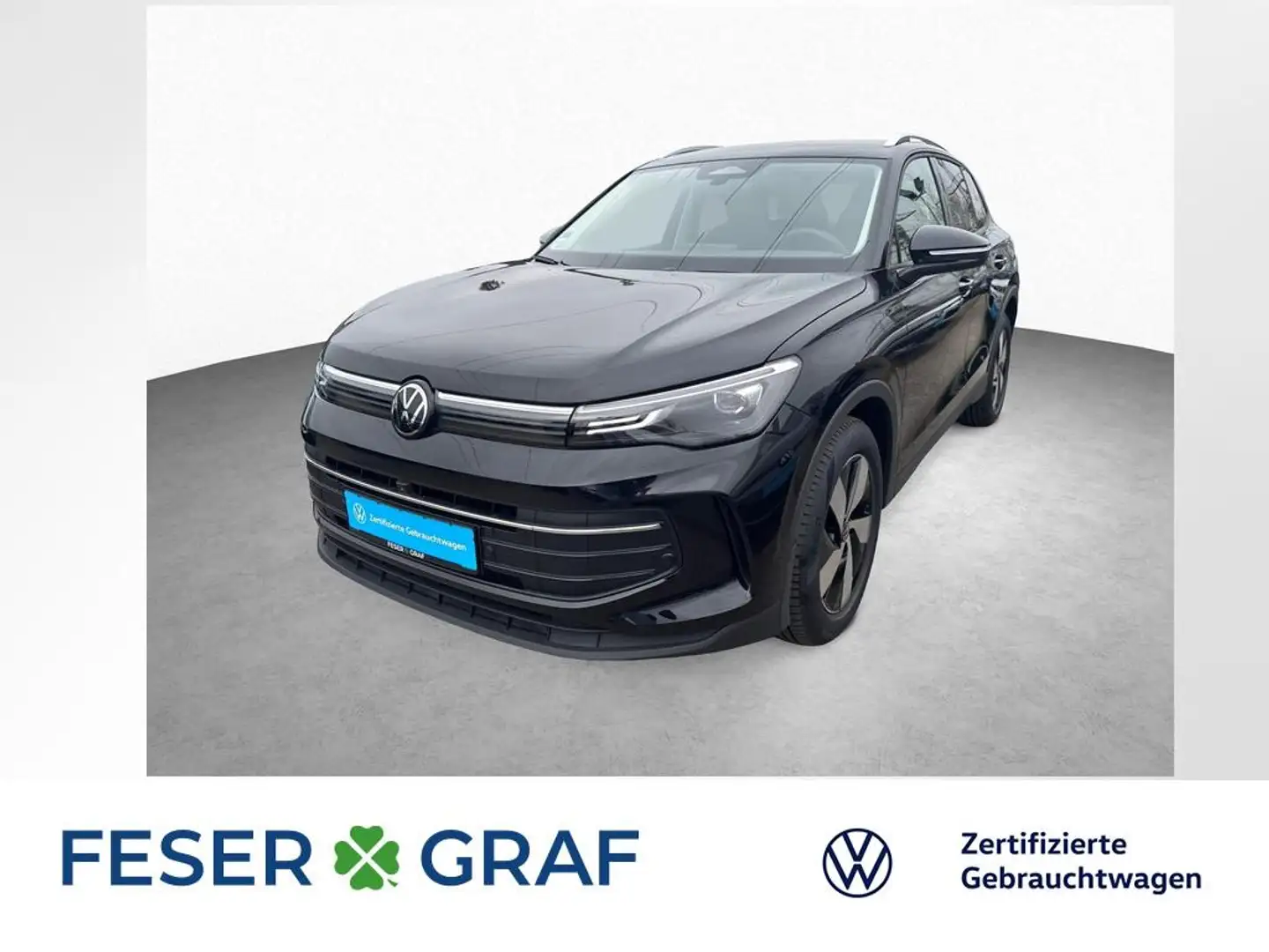 Volkswagen Tiguan Life 1.5 eTSI DSG ACC LED NAVI 360KAM APP Schwarz - 1
