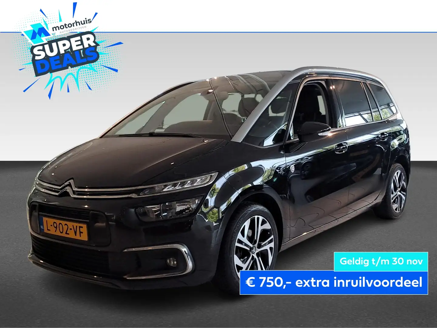 Citroen C4 SpaceTourer 1.2 PureTech 130pk S&S C-Series Noir - 1
