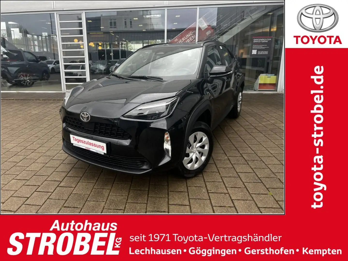 Toyota Yaris Cross Hybrid 116 1.5 VVT-i Business Edition (XPB1) Schwarz - 1