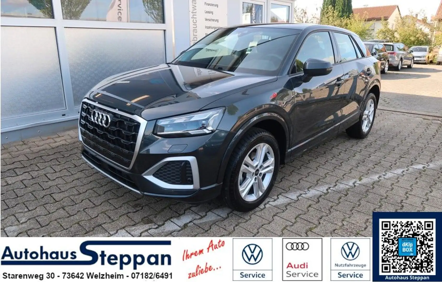 Audi Q2 1,5 TFSI advanced 35 +APP +LEDMatrix +RFK+ACC Gris - 1