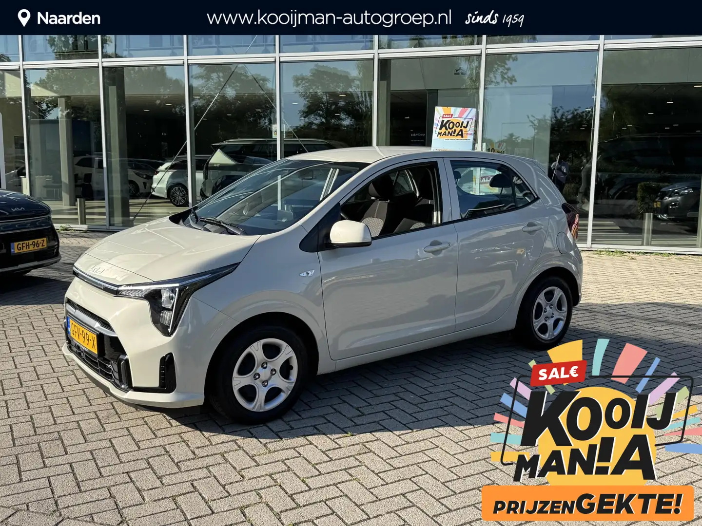 Kia Picanto 1.0 DPI DynamicLine Airco|Nav|Camera Geel - 1