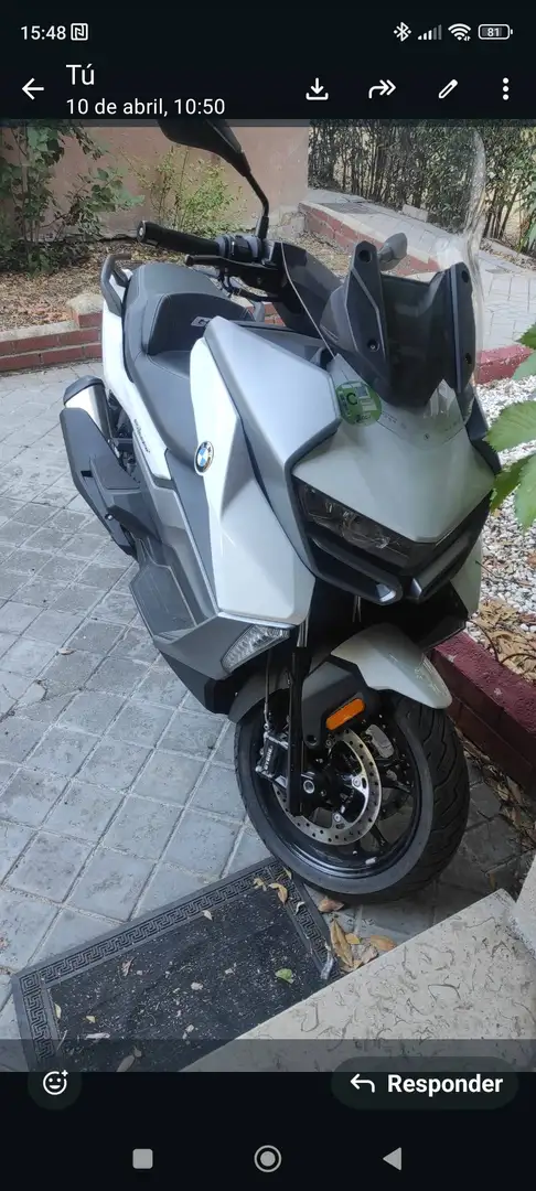 BMW C 400 GT Blanco - 1