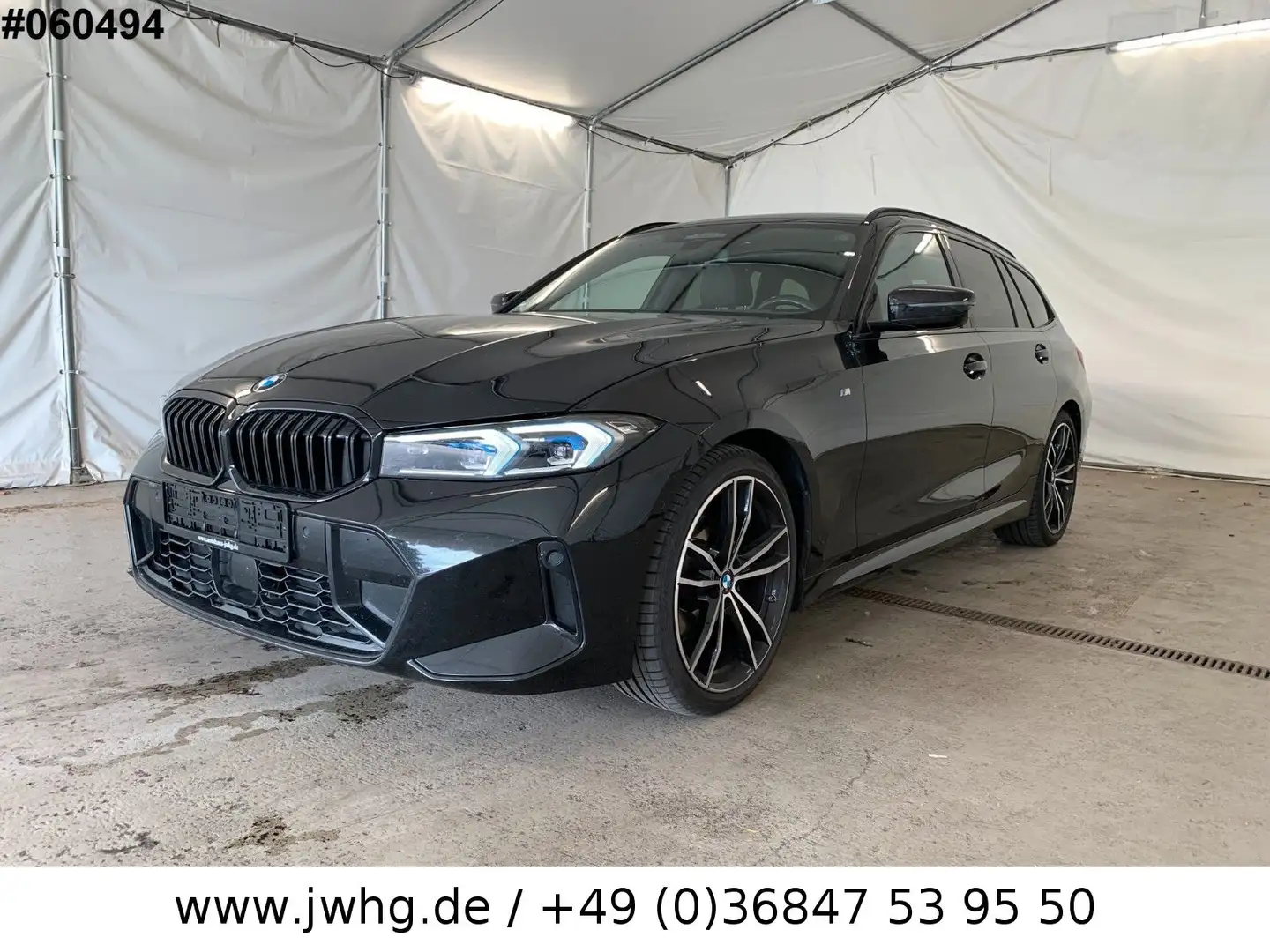 BMW 320 xDr M Sport LED+ HeadUp DrivingAssProf 19"++ Noir - 1