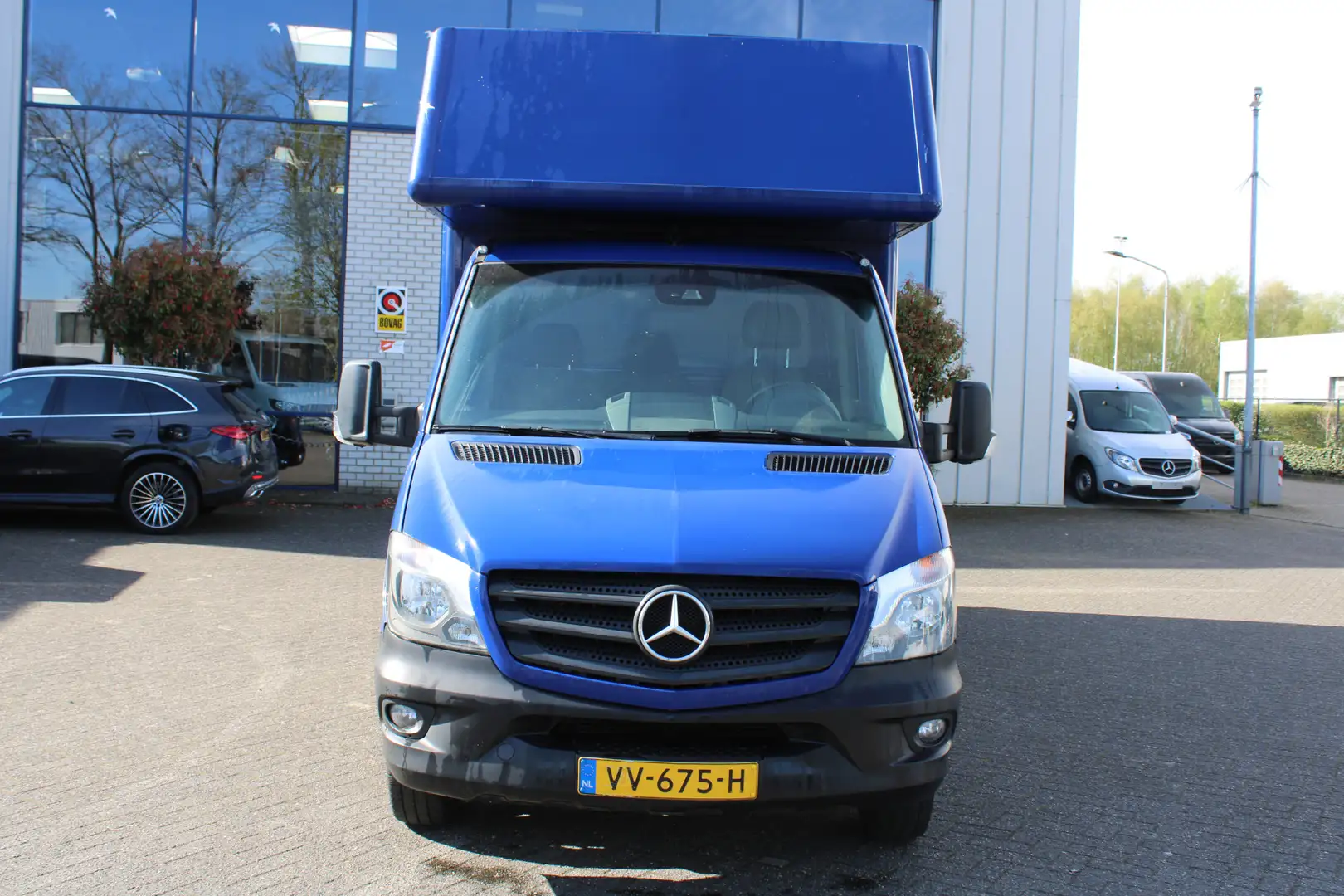 Mercedes-Benz Sprinter 516 CDI L3 Bakwagen met klep Dhollandia laadklep Blauw - 2