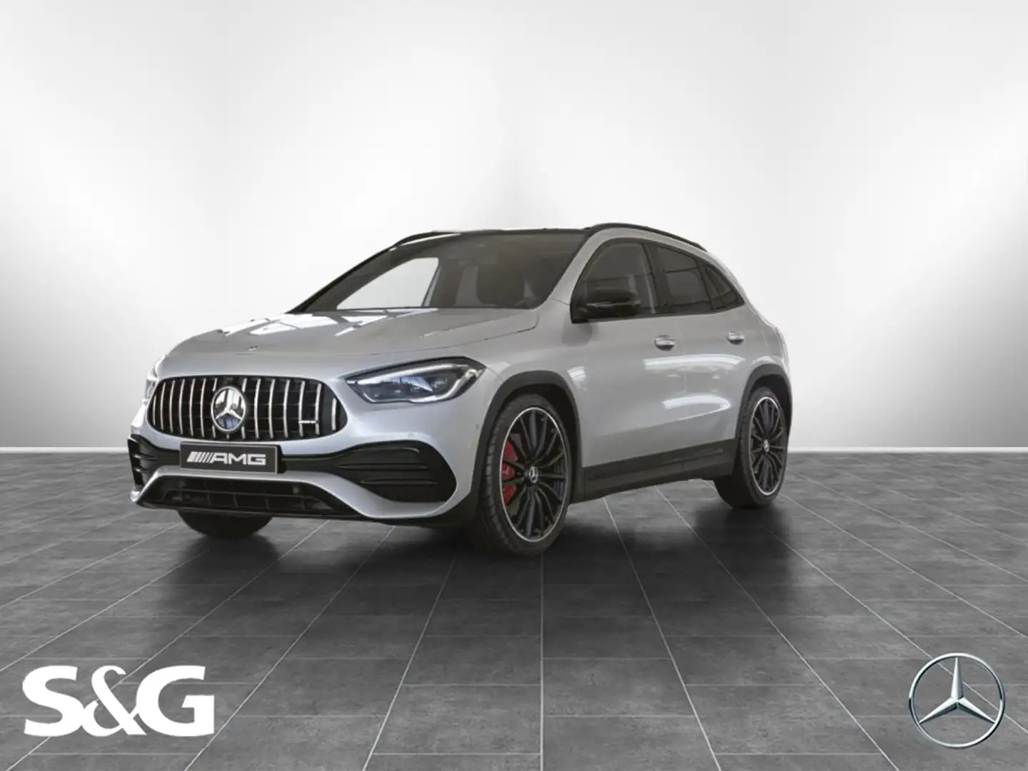 Mercedes-Benz GLA 35 AMG 4M 360°+MBUX+Pano+AHK+Keyless-GO+21 Weiß - 1