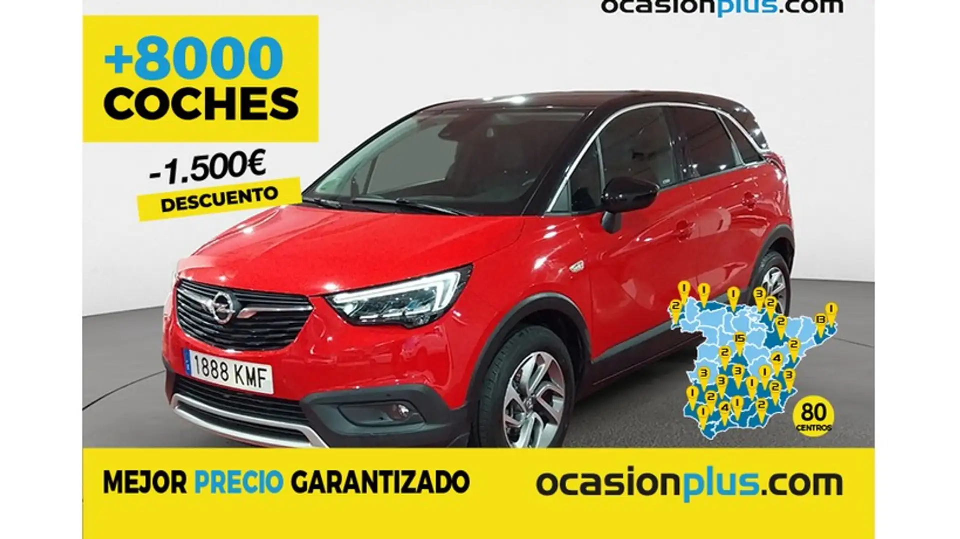 Opel Crossland X 1.2T S&S Excellence 130 Rouge - 1
