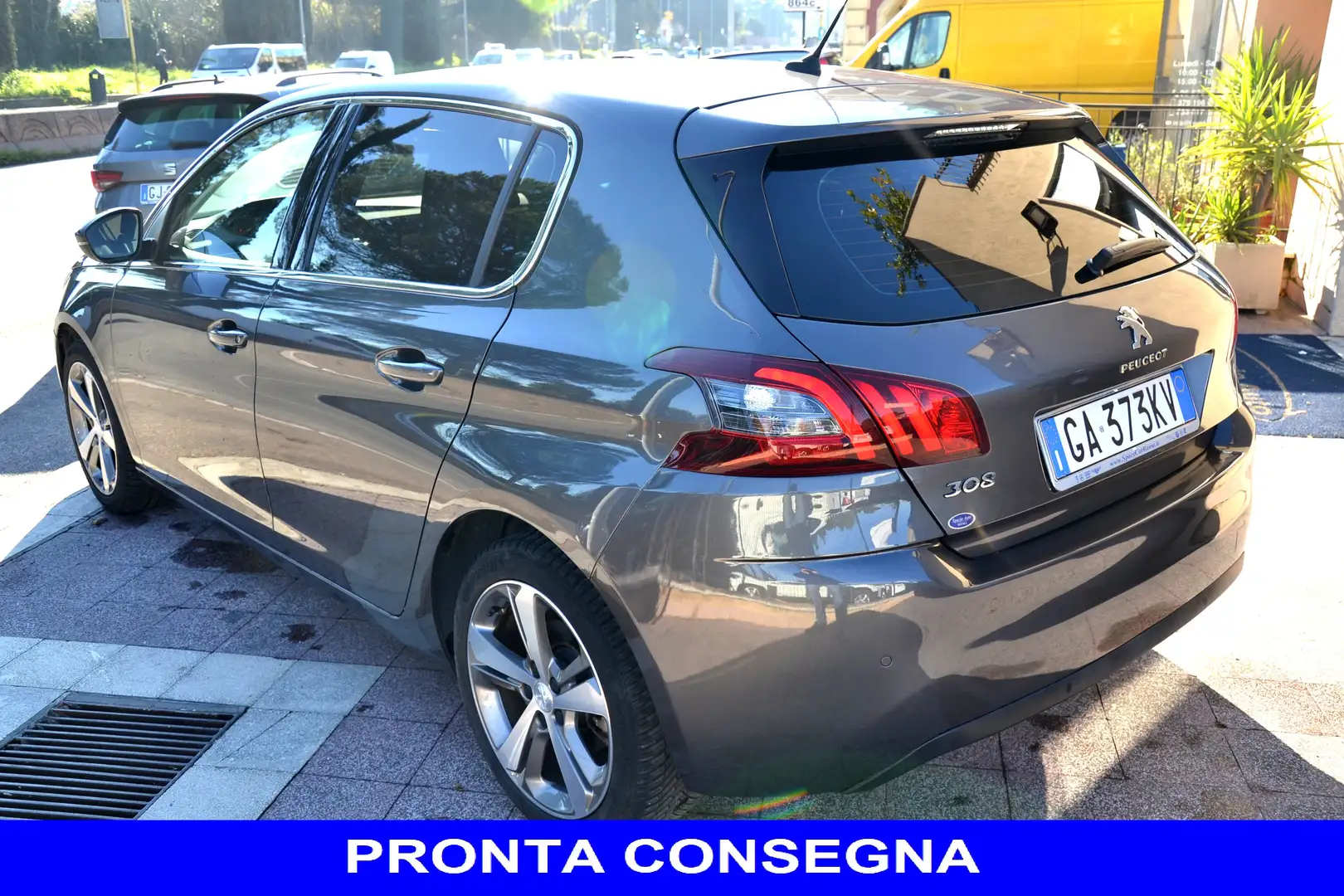 Peugeot 308 1.5 HDi 130CV EAT8 ALLURE  **PREZZO VERO**UNIPRO'* Grigio - 2