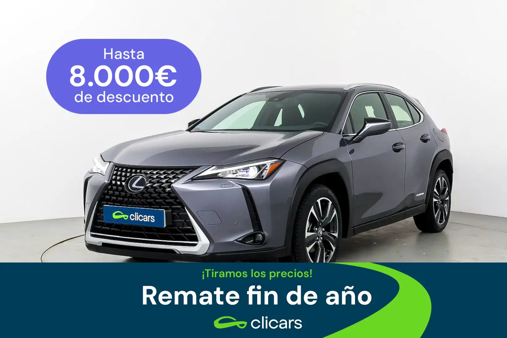 Lexus UX 250h Premium 4WD Gris - 1