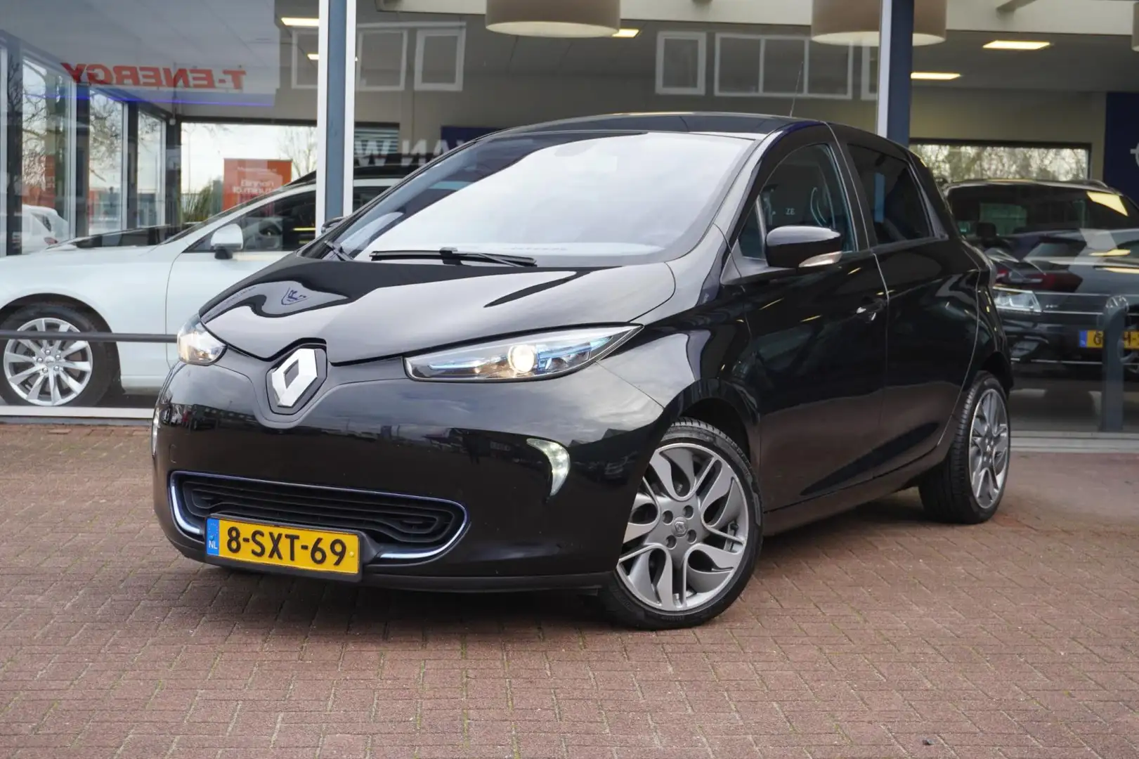 Renault ZOE Q210 Zen Quickcharge 22 kWh (ex Accu) Airco | Auto Zwart - 1