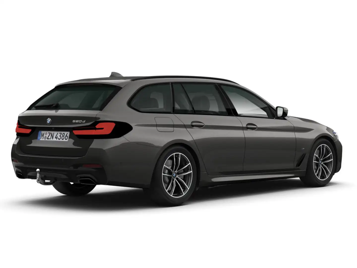 BMW 520 d Touring M-Sport FACEL. AHK HUD LASER LED Grau - 2