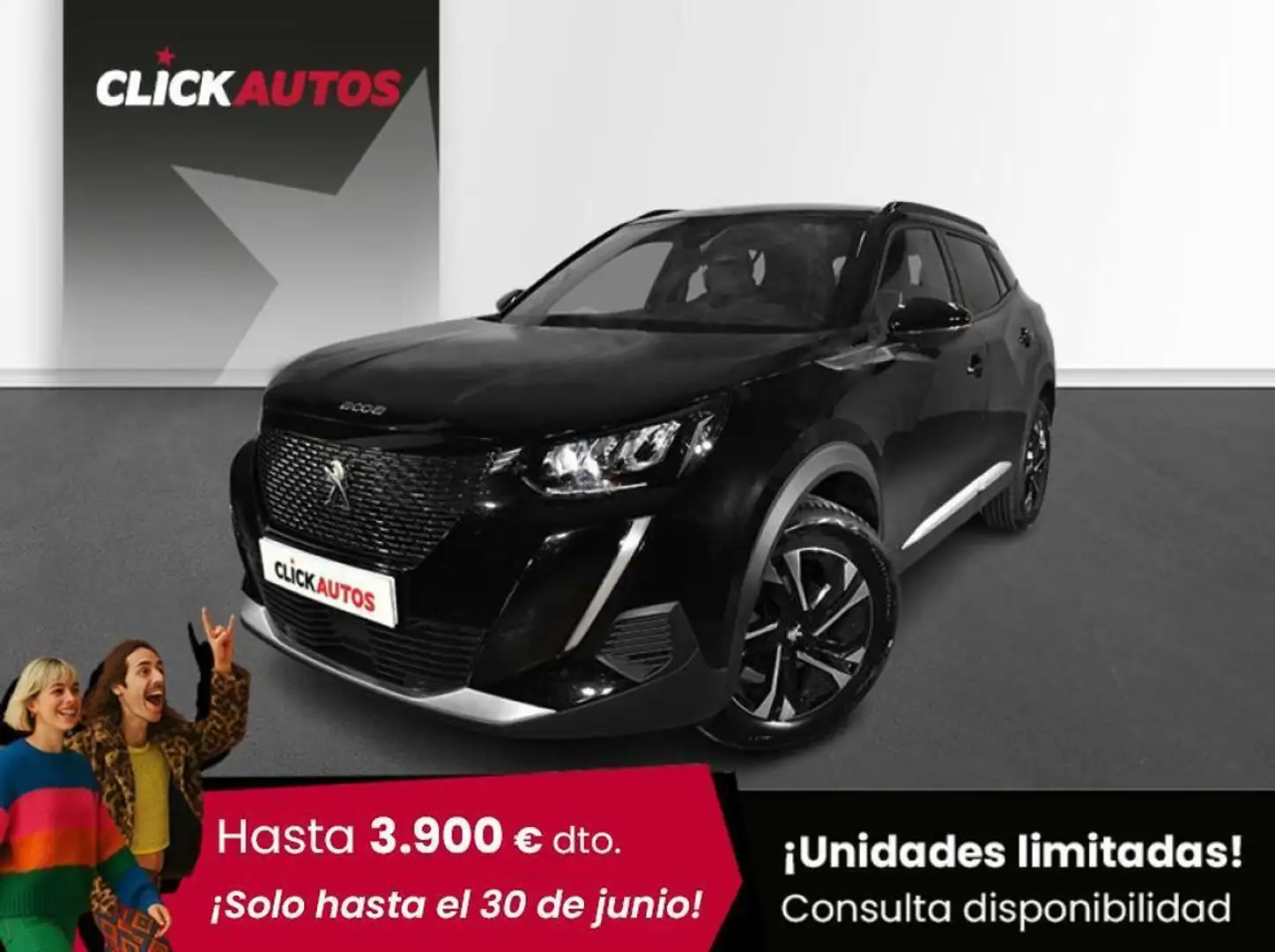 Peugeot 2008 1.2 PureTech S&S Allure EAT8 130 Nero - 1