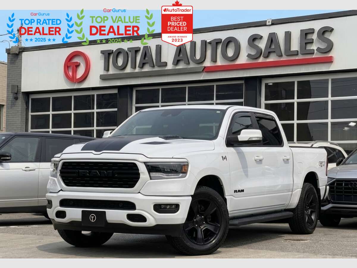 2022 RAM 1500 SPORT GT | VENTILATED SEATS | ALPINE SOUND SYSTEM | LOADED