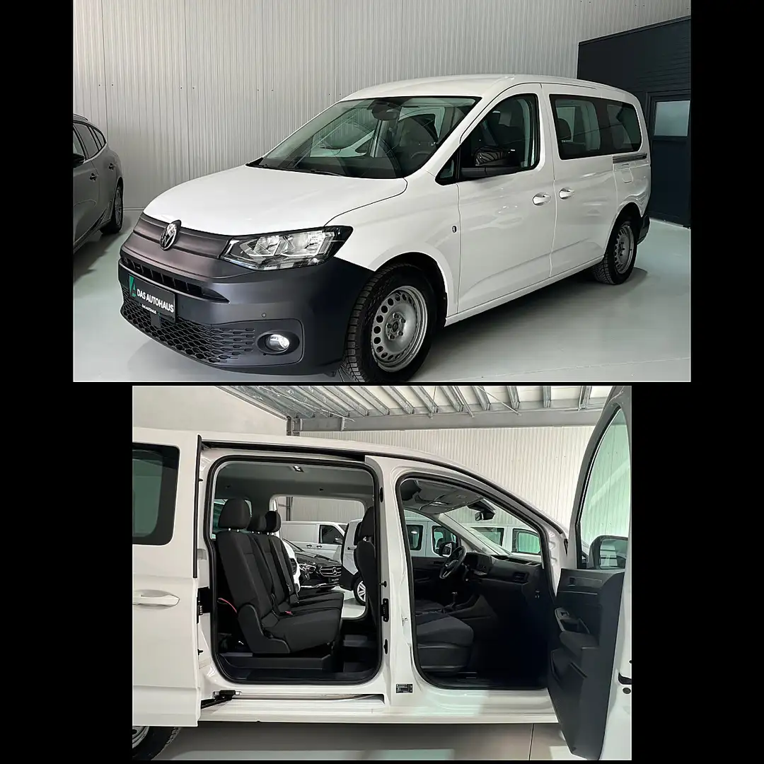 Volkswagen Caddy Maxi 2,0 TDI Weiß - 1