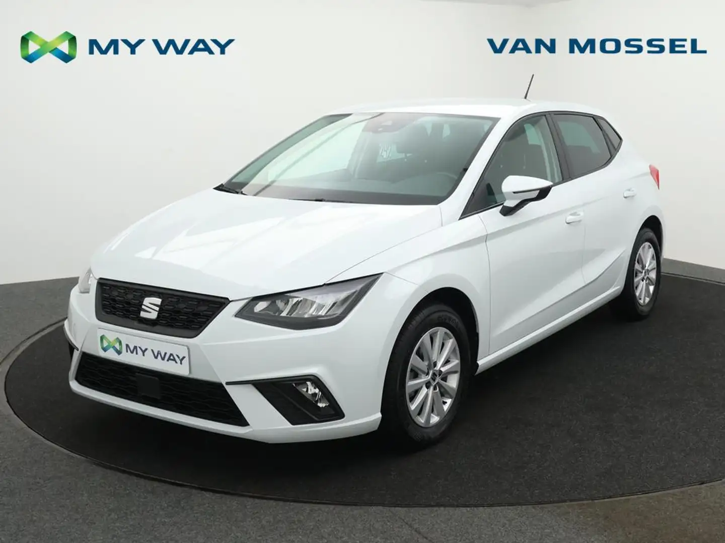 SEAT Ibiza Ibiza Move! Full Link 1.0TSI 95pk *APP CONNECT*PDC ACHTER*DIGITAL DASHBOARD*BLTH*CRUISE*... Blanc - 1