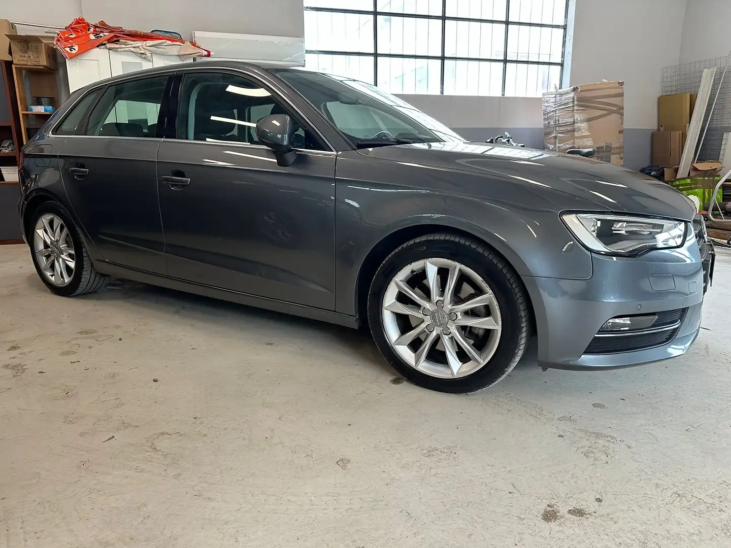 Audi A3 A3 Sbk 2.0 tdi Edition quattro 184cv s-tronic Gris - 1