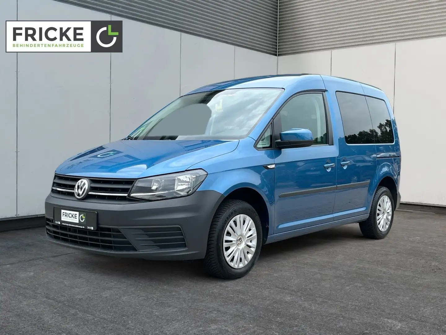 Volkswagen Caddy 2,0 TDI DSG *ROLLSTUHLRAMPE* Bleu - 1