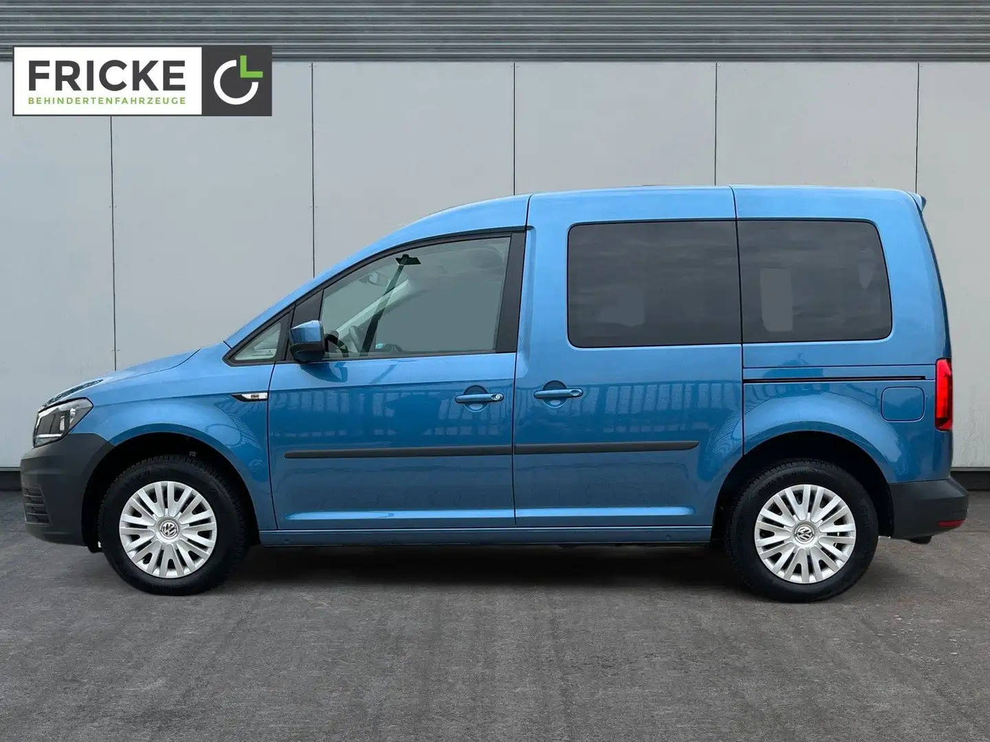 Volkswagen Caddy 2,0 TDI DSG *ROLLSTUHLRAMPE* Bleu - 2