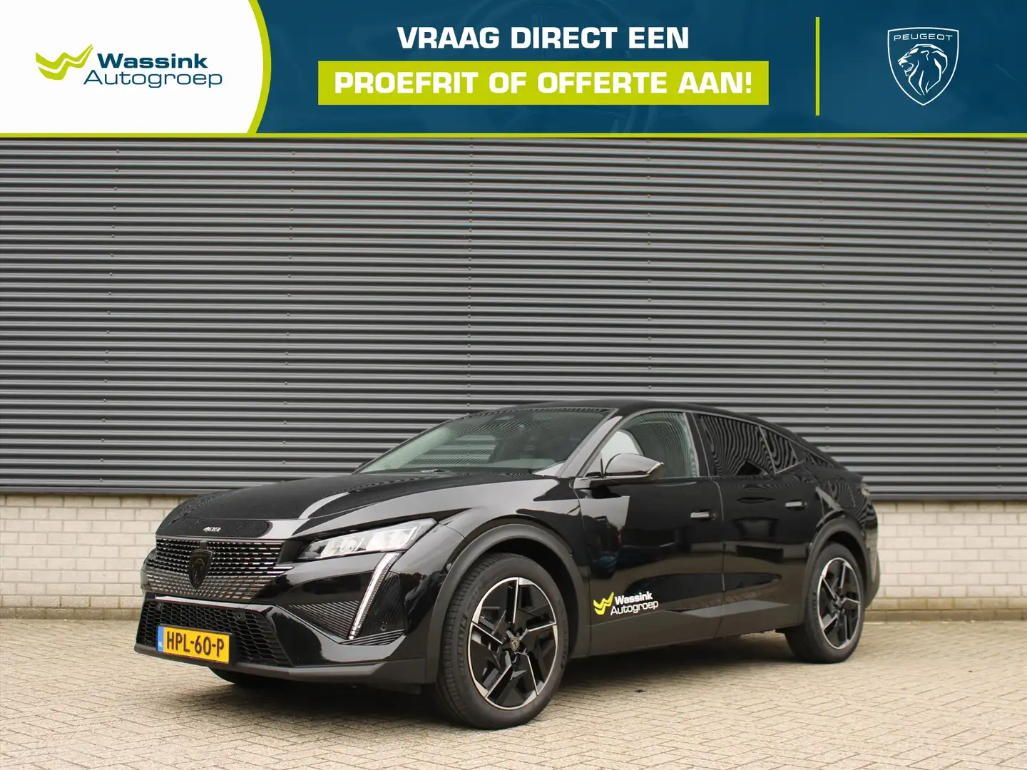 Peugeot 408 Allure Avantage Plug-In Hybrid 225PK e-EAT8 I 360 Zwart - 1