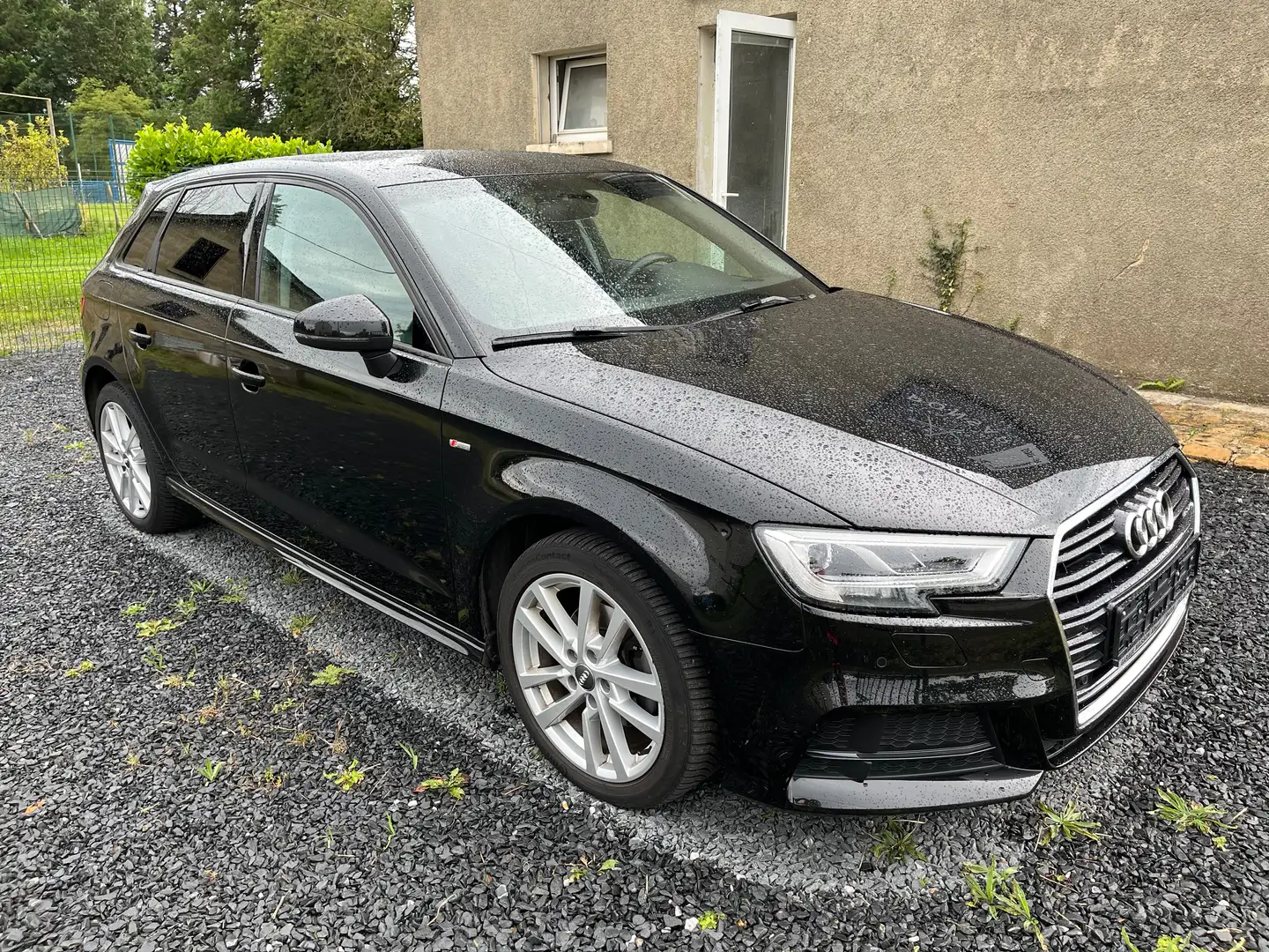Audi A3 30 TDi Sport-S-Line-Gps-Régu-Clim Auto-Rad AvAr Noir - 2