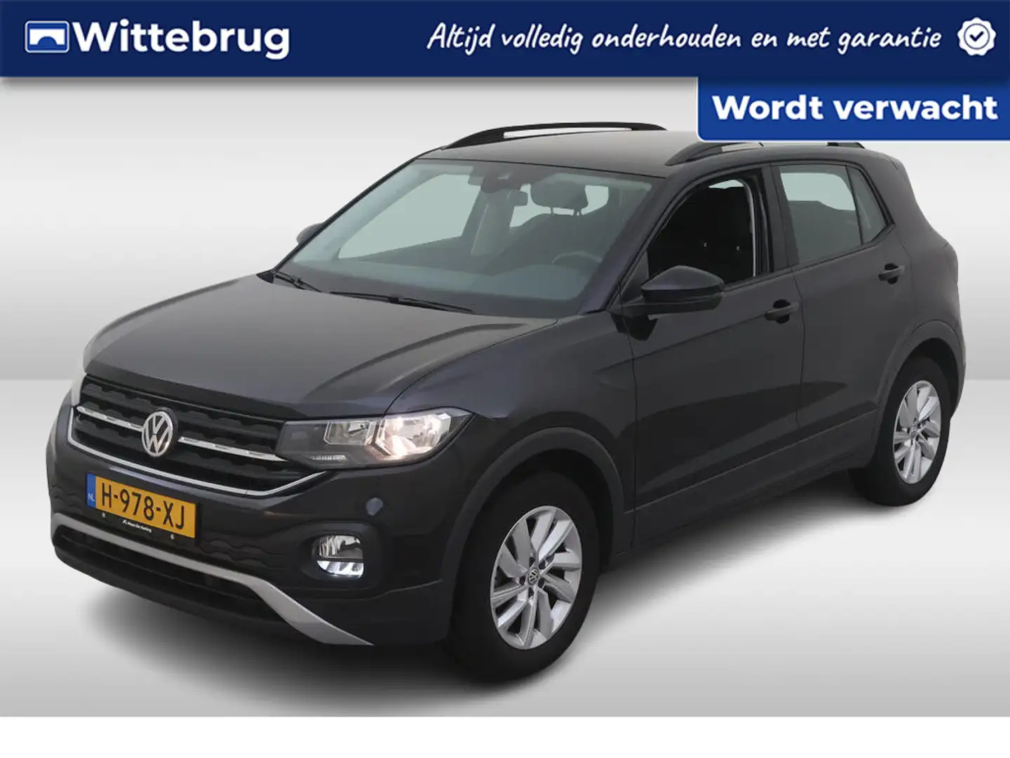Volkswagen T-Cross 1.0 TSI 115pk DSG Life / Virtual Cockpit / Navigat Negro - 1