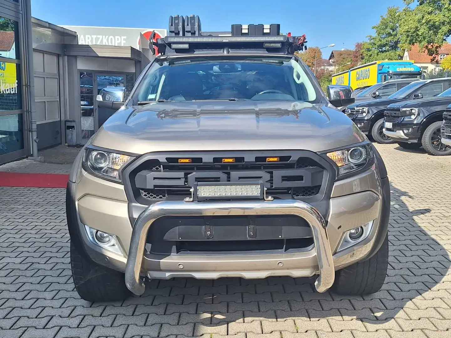 Ford Ranger Limited 3,2l Doka 4x4 DACHZELT AHK3,5t Grau - 2