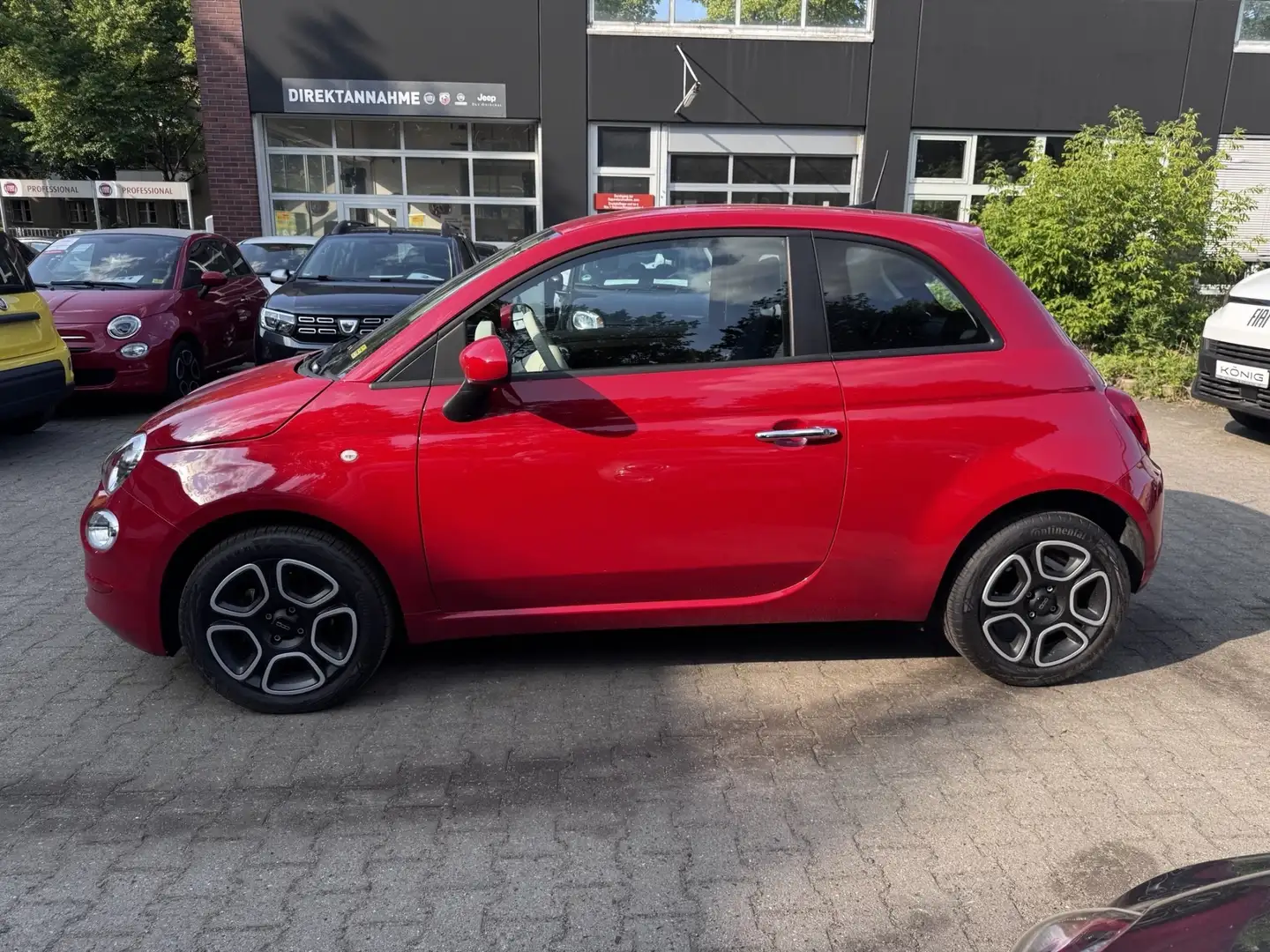 Fiat 500 CLUB MY22 1.0 GSE KLIMA CARPLAY TEMPOMAT Rot - 2