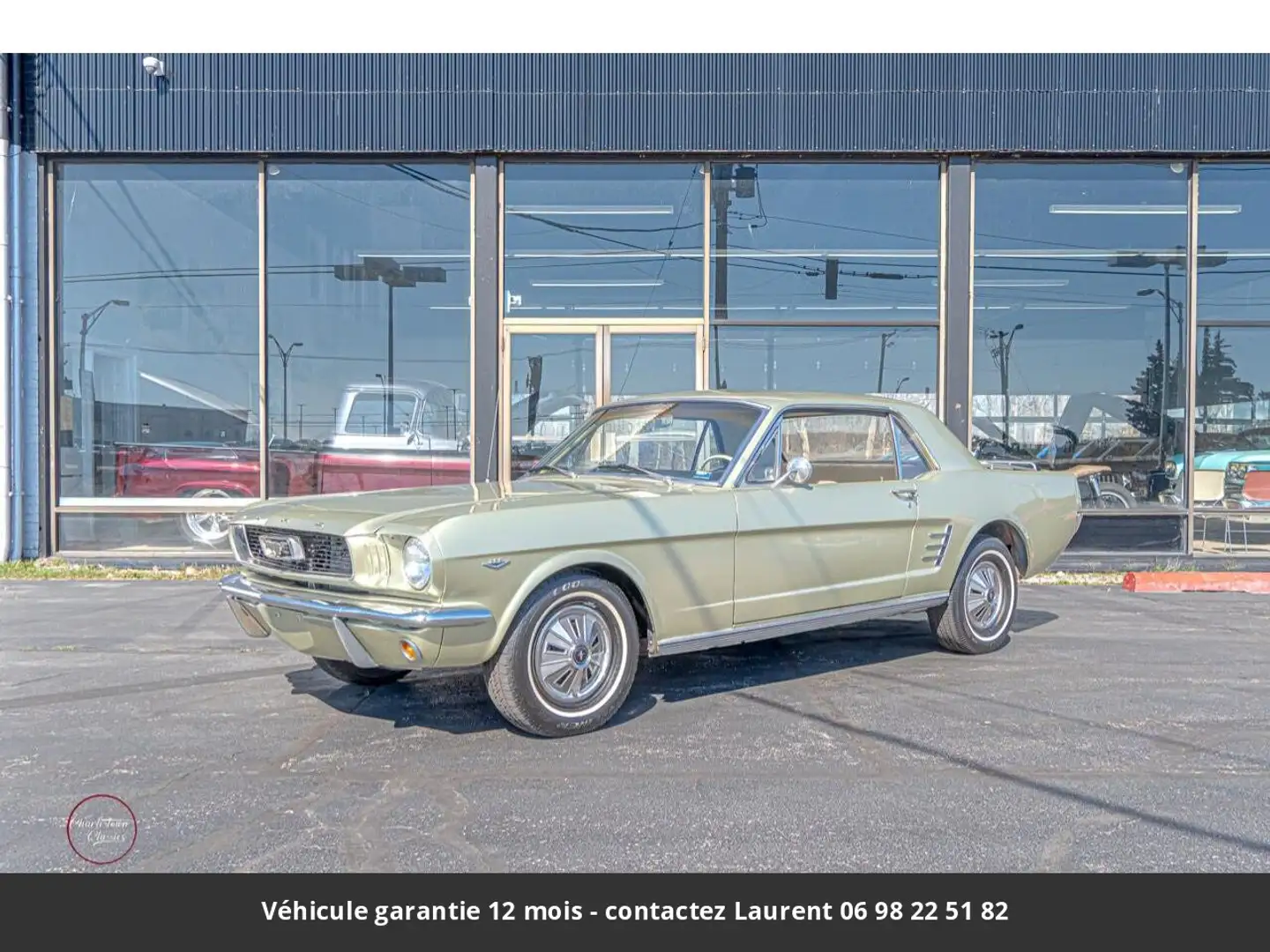 Ford Mustang V8 289 1966 Tout compris Vert - 1
