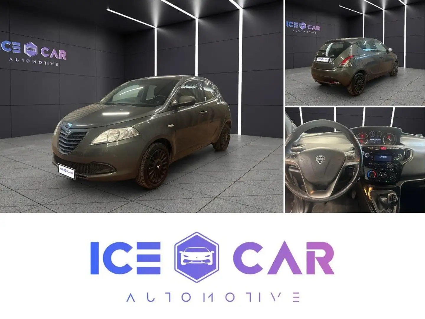 Lancia Ypsilon 1.2 69 CV 5 porte Elefantino Gri - 1