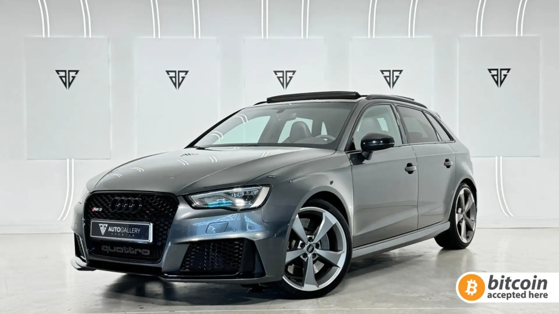 Audi RS3 Sportback 2.5 TFSI quattro S-Tronic Grijs - 1