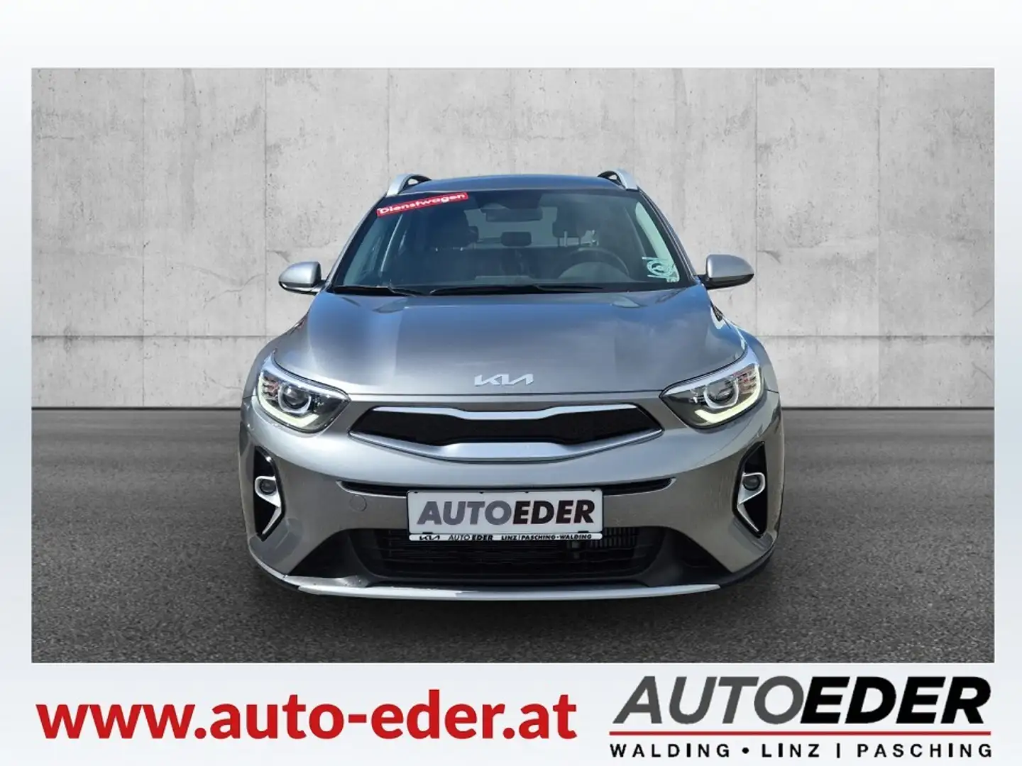 Kia Stonic 1,0 TGDI GPF ISG Silber Grau - 2