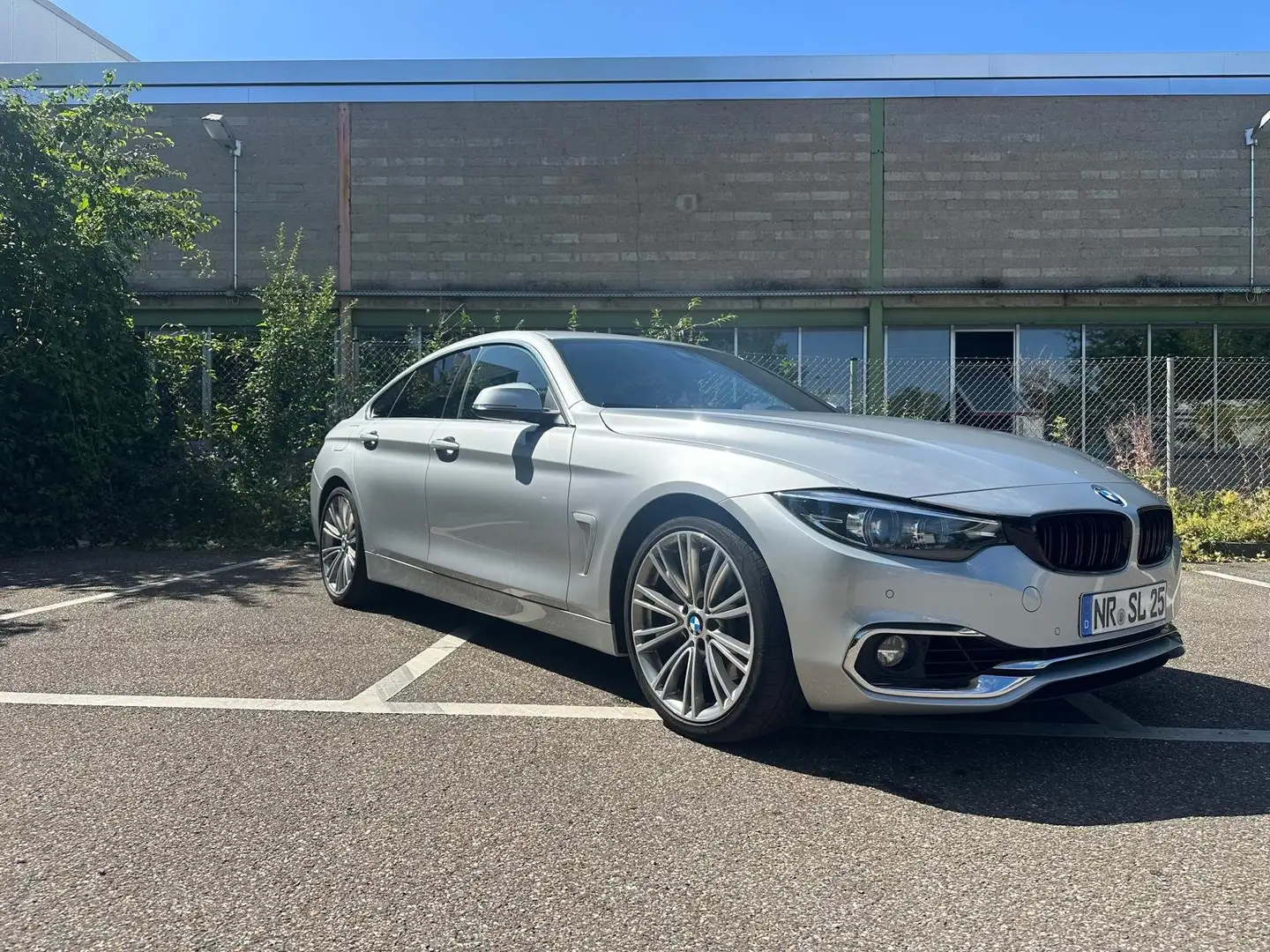 BMW 440 440i Gran CoupeAut.Luxury Line/DeutschesFahrzeug Silber - 1