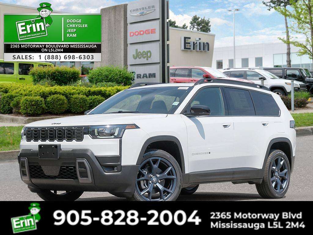 White 2026 Jeep Cherokee SUV / Crossover Four-Wheel Drive Automatic