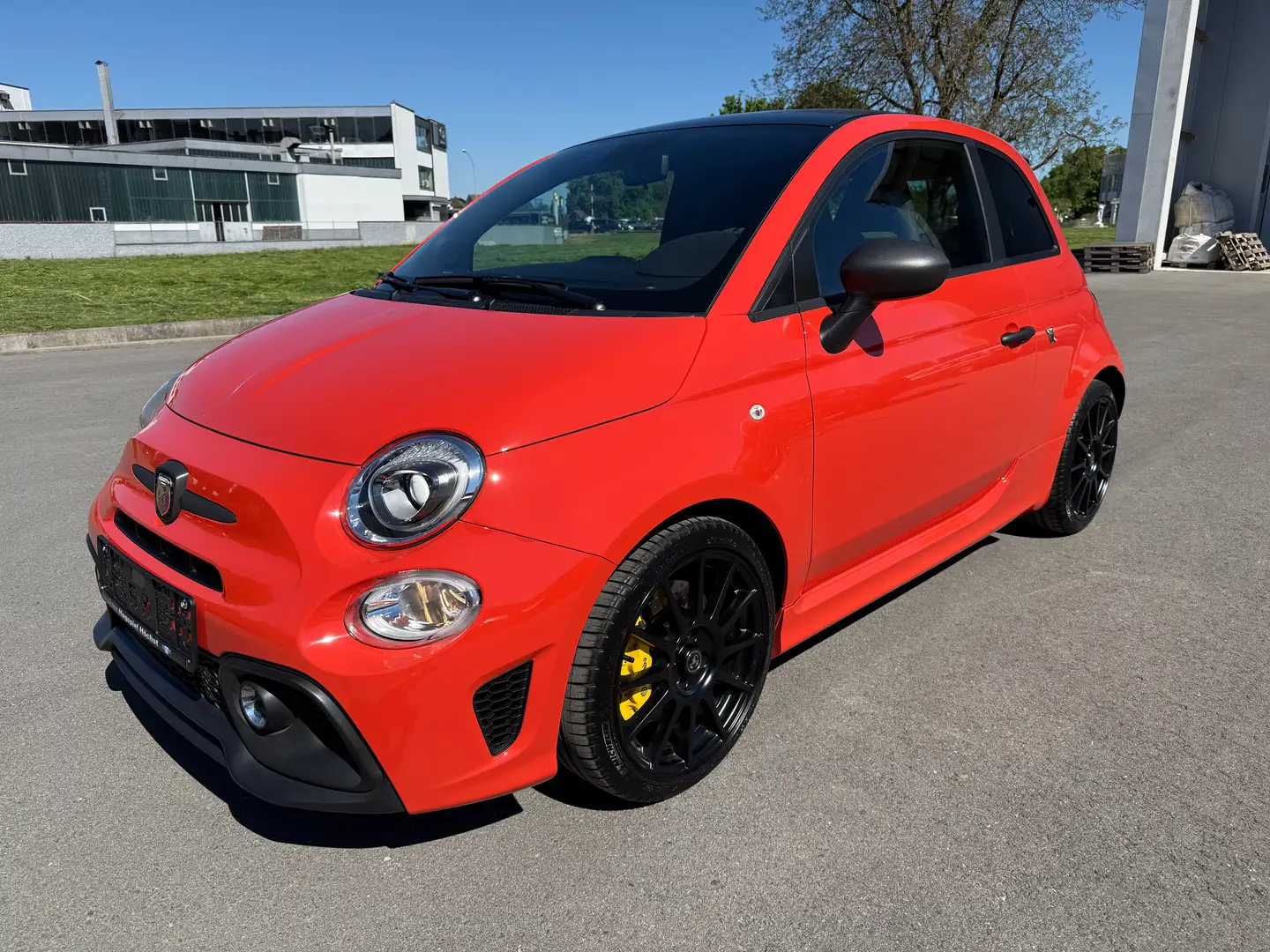 Abarth 695 Competizione Sabelt Carbon Brembo Beats Navi Orange - 1