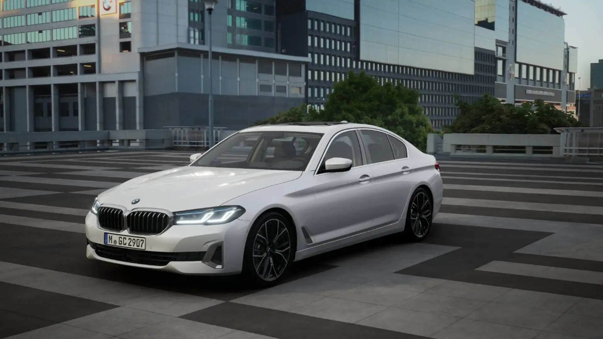 BMW 520 d xDrive Limousine LuxuryLine Laser ACC AHK SHD Blanco - 1
