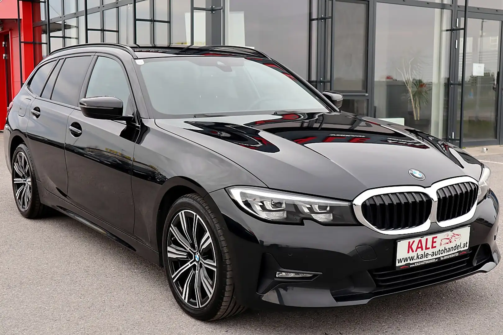 BMW 316 d 48 V Touring Aut. *Leder*Sportsitz*VIrtual* Schwarz - 2
