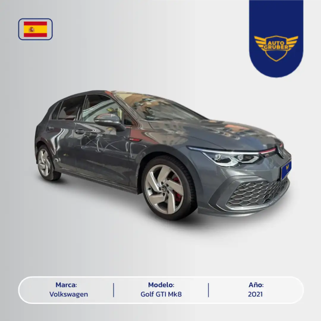 Volkswagen Golf GTI 2.0 TSI DSG 180kW Gris - 1